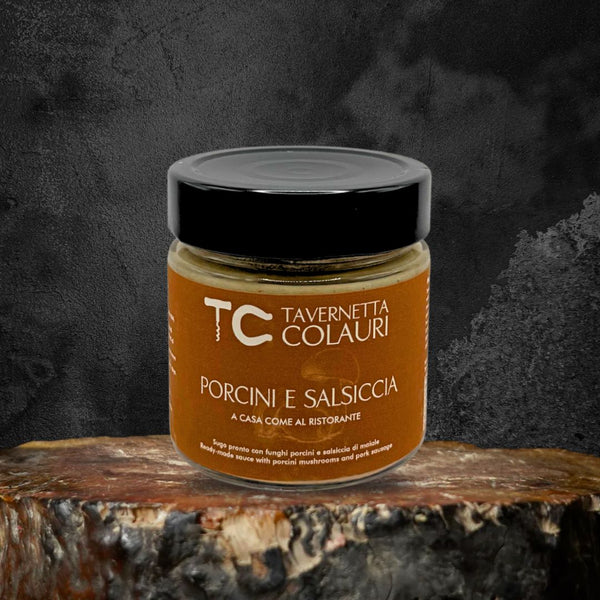 Sugo Porcini e Salsiccia da 190 gr.
